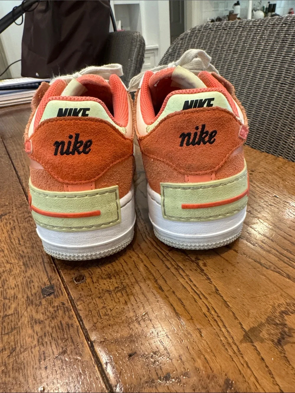 NIKE Women’s Air Force 1 Shadow ‘White Magic Ember’